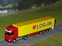 MB Actros MP4 Gigaspace Koffersattelzug