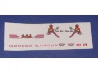 Decalsatz 1:50 MAN TGA #22 Fahrerhaus