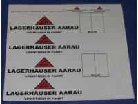 Decalsatz 1:50 MAN Kofferhängerzug U. Bähni