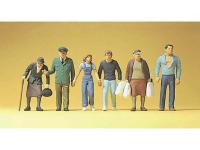 Figuren Passanten und Polizist