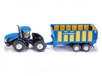 New Holland T9.560 mit Silagewagen